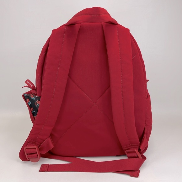 Vera Bradey Essential Compact Backpack NWOT Tango Red - Picture 4 of 7